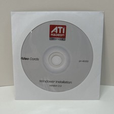 ATI Radeon Driver CD - Pn 40051 - Windows Installation Version 2.0