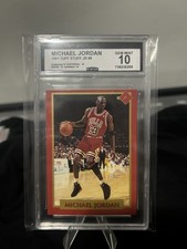 Tuff Stuff 1991 Tuff Stuff Jr Michael Jordan 6 Bulls Cgc 10 Graded Card Tuff Stuff 1991 Tuff Stuff Jr Michael Jordan 6 Bulls Cgc 10 Graded Card