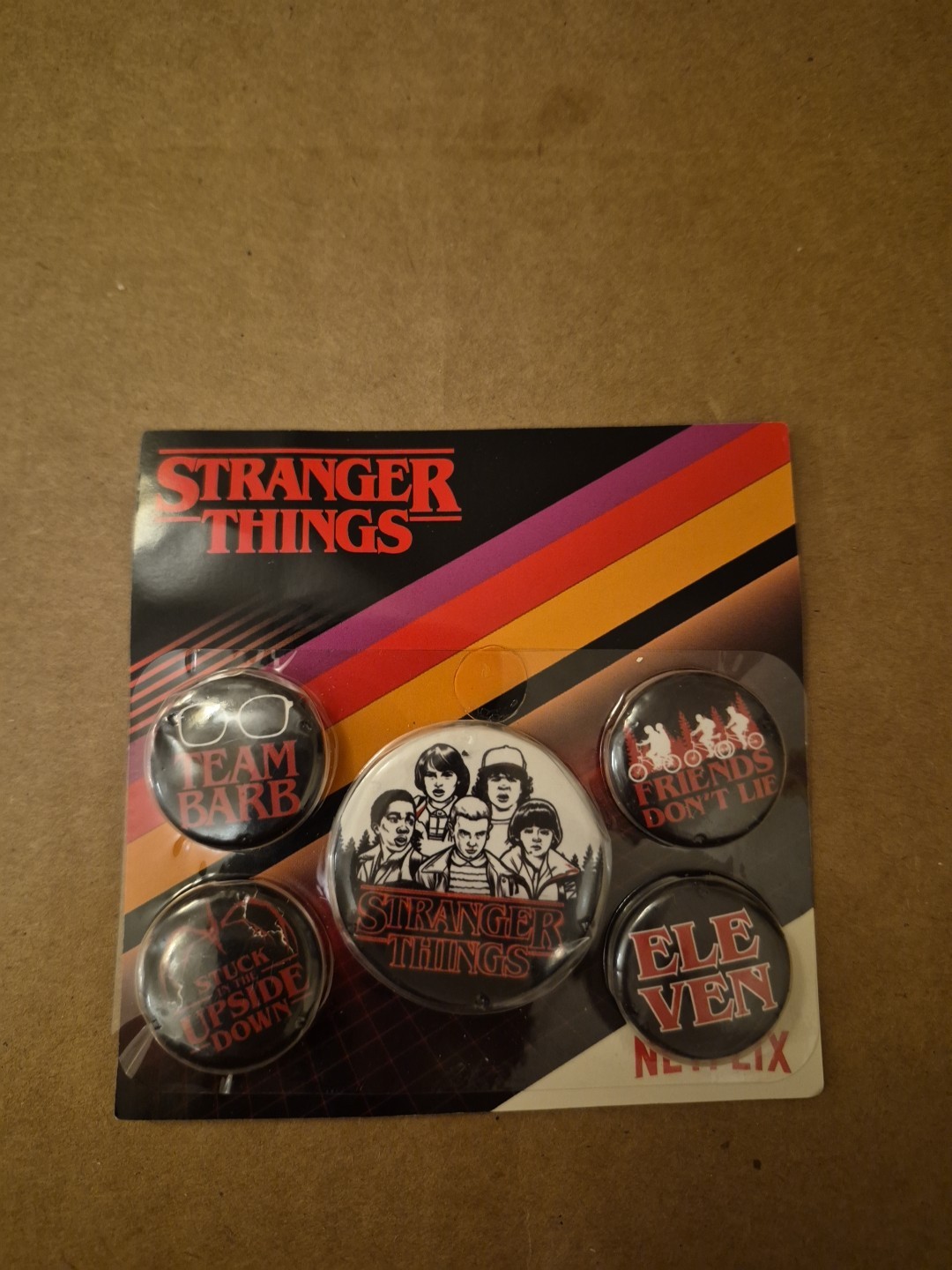 Stranger Things Pin Set Stranger Things Pin Set | eBay