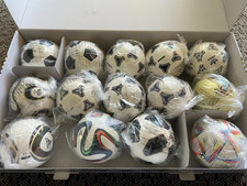 Adidas FIFA World Cup 1970-2022 Historical 14 Mini Soccer Balls Collector Size 1