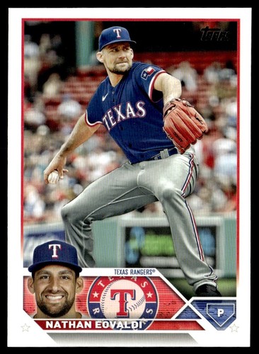 2023 Topps #341 Nathan Eovaldi | Baseball Card