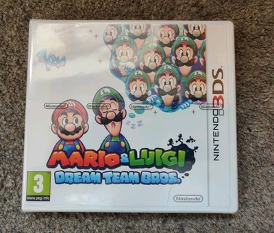 Mario & Luigi Dream Team Bros. U.K. PAL Brandneu Und Nintendo Strip Sealed