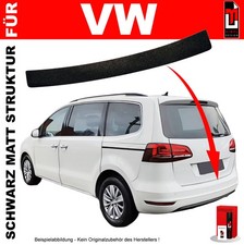 Lackschutzfolie Ladekantenschutz für VW Sharan (II) 7N ab 2010 Schwarz matt