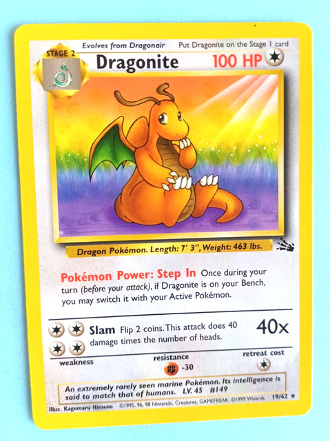 Dragonite #19 (Fossil (1999))