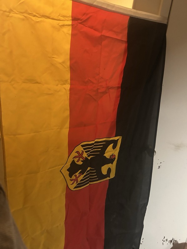 Vintage Germany Flag with Eagle