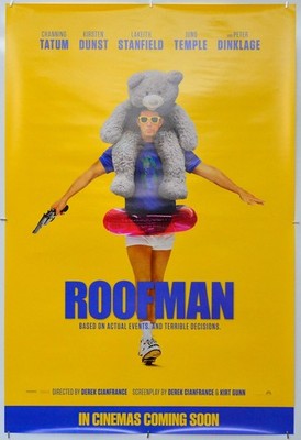 ROOFMAN (2025) Original Cinema One Sheet Poster - Channing Tatum, Kirsten Dunst