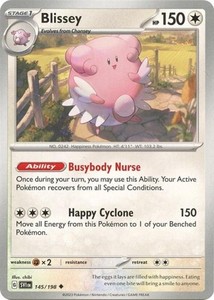Blissey 145/198 Scarlet & Violet Base Set Uncommon