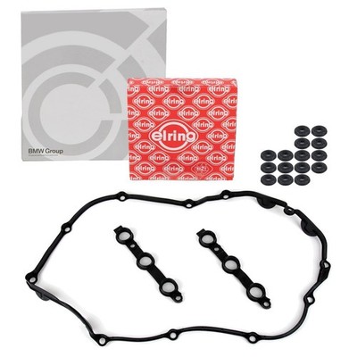ORIGINAL BMW Ventildeckeldichtung + 15x Dichtung Schrauben E46 E39 X5 E53 M54