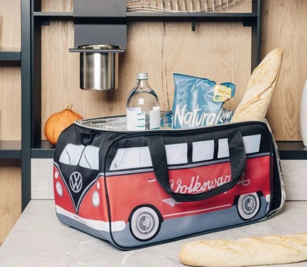 VW T1 Bulli Bus Kühltasche, Volkswagen Form & Motiv (25 l) - Bild 3 von 4