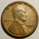 1926 S Lincoln Wheat Cent Penny VG-Details   "Actual Coin Pictured"