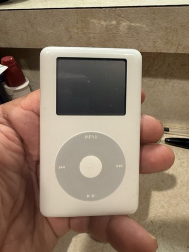 Apple iPod Classic 4th Generation White - HP Model MP102 | eBay