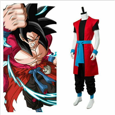 Super Dragon Ball Heroes Black Goku Cosplay Costume