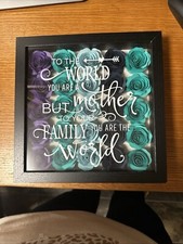 Mothers Gift, Frame With Roses