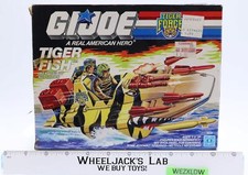 Tiger Fish 100  Complete GI Joe Tiger Force 1988 Hasbro Action Figure NEW MIB