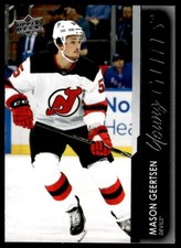 2021-22 UPPER DECK YOUNG GUNS YG ROOKIE Mason Geertsen - New Jersey Devils #470