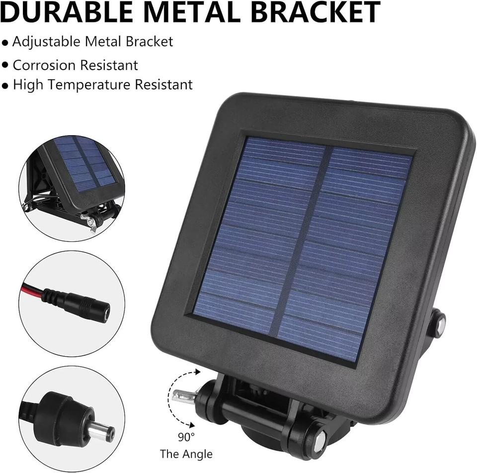 Moultrie 6Volt Deluxe Solar Panel eBay