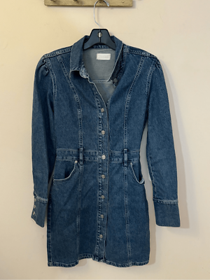boyish denim dress BOYISH Kennedy Denim Dress - Indigo