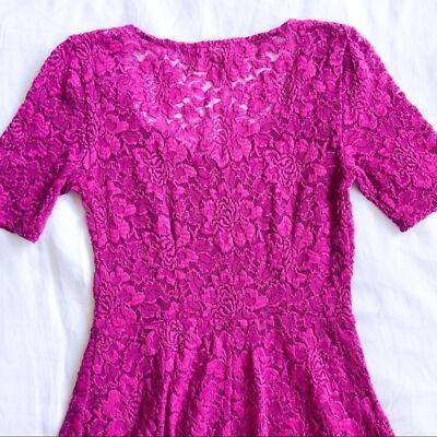 sleeveless floral lace dress Petal Sleeveless Floral Eyelet Lace Midi Dress White SMALL