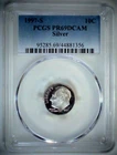 1997-S 10C Roosevelt Dime  PCGS PR69DCAM 90% Silver 23ato0219
