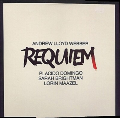 LP Andrew Lloyd Webber Requiem GATEFOLD COVER / DMM NEAR MINT His Masters V