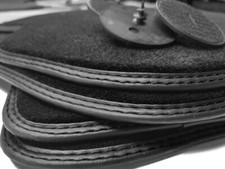 Neu Schwarze Fußmatten für BMW 6er G32 Gran Turismo ab Bj.2017 Velours 