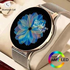 Smart Watch Women Round Smartwatch Bluetooth Call Men Fitness Tracker Bracelet
