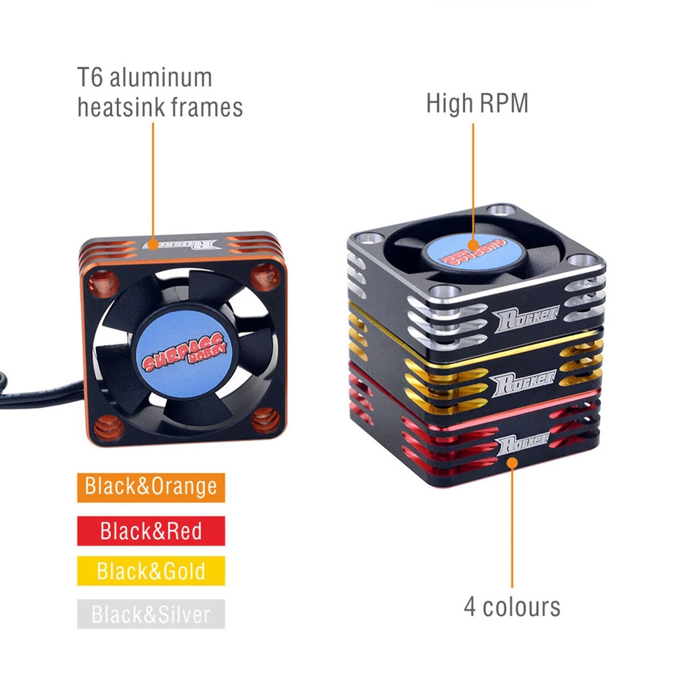 Motor Cooling Fan Repair for most of 1/10 Scale, 1/8Scale OR 1/12 Scale RC Car - Image 3 of 4