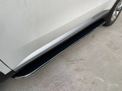 2PCS Running Board fits for SsangYong Musso 2019-2024 Side Step Nerf Bars Pedal - Foto 2 di 6
