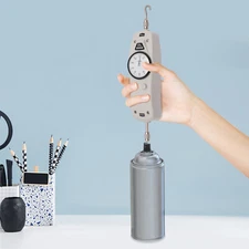 100 Lbs Push Pull Force Gauge,Force Tester Force Gauge w/ 2 Modes & 5 Test Parts