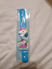 New Unicorn Slap Band  Snap Bracelet Gift Party Bag