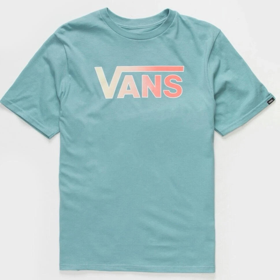 | 5/M Cameo Blue Brand Classic New Vans eBay T-shirt Fill Size Logo Kids