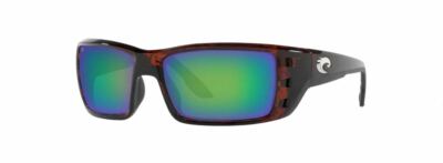 NEW Costa Del Mar Permit Tortoise Frame w/ Green Mirror 580G Lens PT10OGMGLP