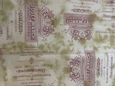 Retired! BasicGrey Curio for Moda #30271 - VINTAGE LABELS - 1.5 yards