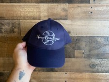 Novato Girls Softball Snapback Hat Kids Navy Blue Sewn Cap Boys Youth Augusta