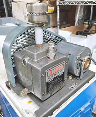 PRECISION SCIENTIFIC MODEL 25 VACCUM PUMP 25L/min 0.88 CFM WATCH VIDEO FREESHIP