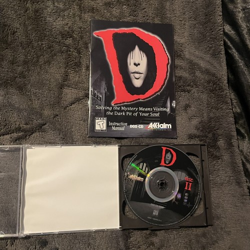 D Vintage PC Computer Game DOS CDROM Acclaim 1996 Includes Manual eBay