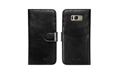 iDEAL OF SWEDEN für Samsung Galaxy S8 Magnet Wallet Leder Schutzhülle Black