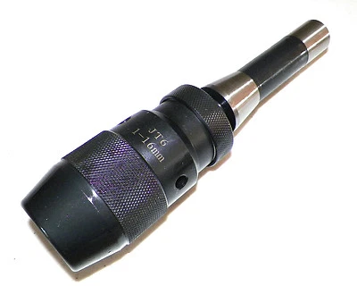 Z LIVE CENTER Keyless 1/32"- 5/8" Drill Chuck Self Tighten With R8 Shank