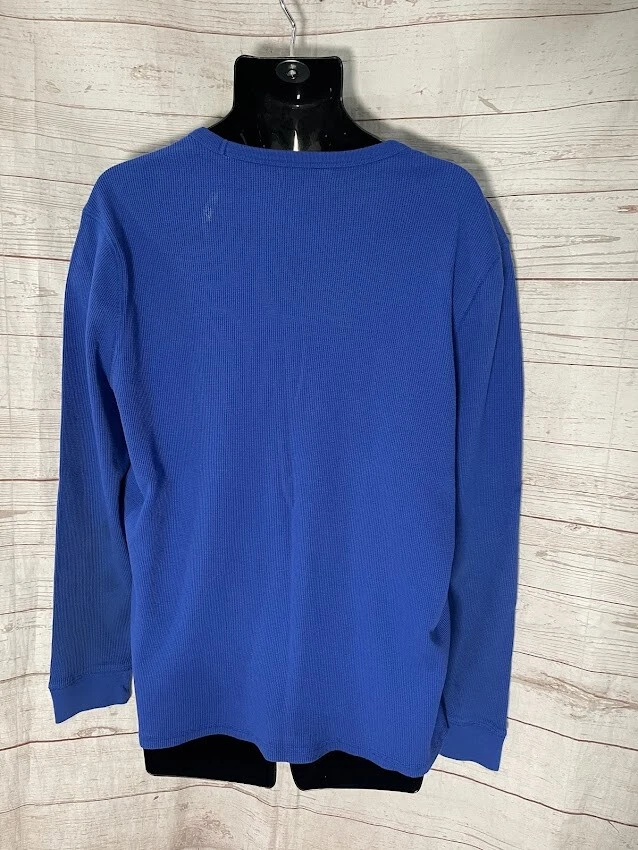 Camiseta Pulôver John Bartlett Consensus Manga Longa Azul Tamanho GG - Imagem 3 de 4