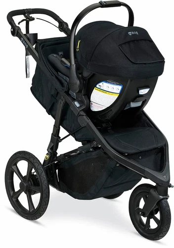 BOB Gear Wayfinder Travel System, Infant Car Seat and Stroller Combo, Nightfall - Picture 6 of 7