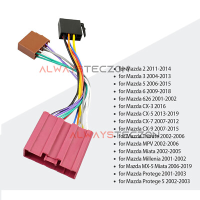 Connects2 CT20MZ01 Cavo Adattatore ISO Per Auto Mazda (121, MX-5, 323, Demio, Tribute, Xedos E Altri) - 3