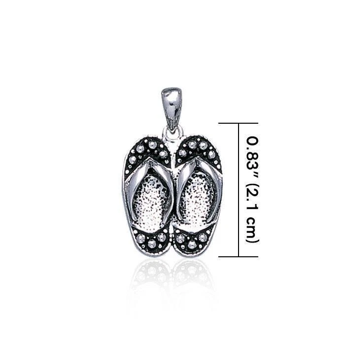Colgante De Playa De Vacaciones En El Océano De Plata Esterlina 925 Joyería - Imagen 2 de 3