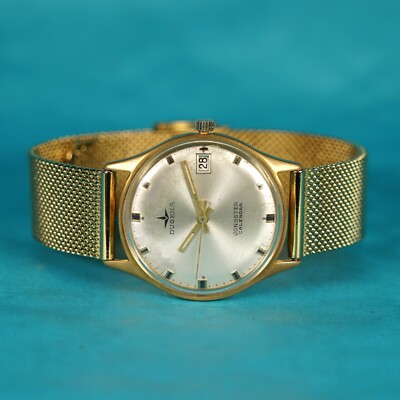 DUGENA JONGSTER CALENDAR 34mm Herrenuhr mit Förster FB 197 als nicht Automatic !