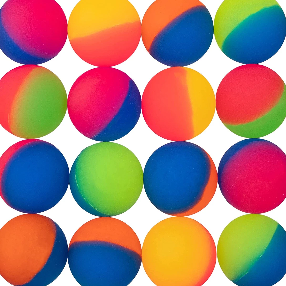 Bouncy Balls Rubber Balls for Kids ICY Bounce Balls 25 Pcs Large Bouncy Ba