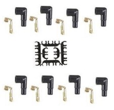 Accel 8mm Spark Plug Wires Boots Terminals Looms Points Socket Distributor Cap Accel 8mm Spark Plug Wires Boots Terminals Looms Points Socket Distributor Cap