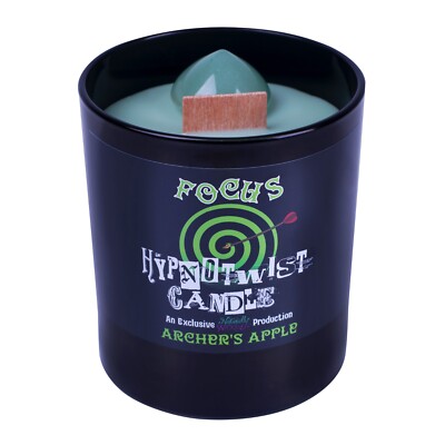 Hypnotwist  Focus Candle | Hypnotic Candle Inc. Kristallkreisel & Geschenkbox
