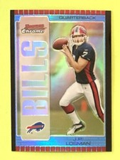 2005 Bowman Chrome J.P. Losman Blue Refractor #/250 Buffalo Bills Tulane