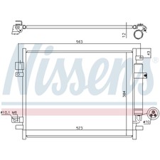 Condensateur Nissan NOTE