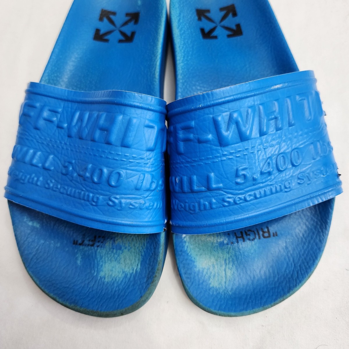 【関税＆送料込み】Off-White Rubber Slides Men's Serve Slide 1.0 - Slides - New In 2025 | Lacoste