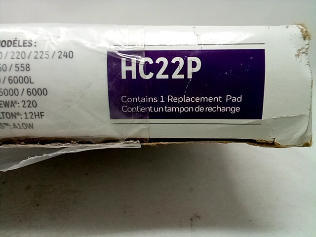 Honeywell Home Humidifier Replacement Pad HC22P1001